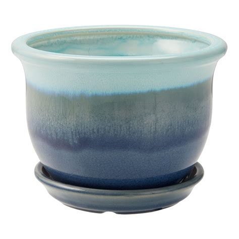 ceramic flower pot with saucer|10 ceramic flower pot saucers.